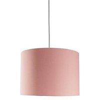 Everyday Langley 25 Cm Easy-Fit Light Shade - Dusty Pink