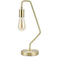 Very Home Tate Table Lamp - Gold