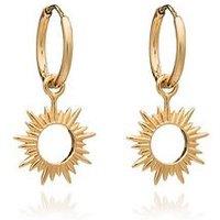 Rachel Jackson Eternal Sun Mini Hoop Earrings - Gold