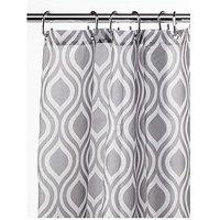 Croydex Grey Medallion Shower Curtain