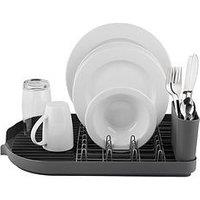 Tower Compact Dish Rack With Cutlery Holder