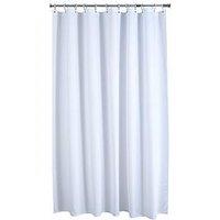 Aqualona White Waffle Shower Curtain