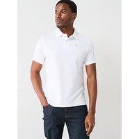 Barbour Sports Tailored Fit Polo Shirt - White