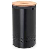 Brabantia 60-Litre Laundry Bin With Removable Laundry Bag &Ndash; Black