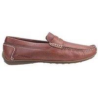 Hush Puppies Roscoe Loafers - Chestnut
