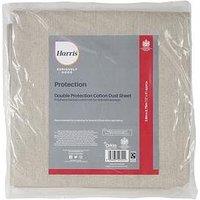 Harris Seriously Good Cotton Rich Dust Sheet 12' X 9' (3.6M X 2.75M)