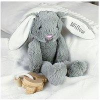 The Personalised Memento Company Personalised Plush Bunny