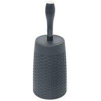 Addis Faux Rattan Toilet Brush And Holder