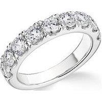 Love Diamond 9Ct White Gold 2Ct Diamond Band Ring