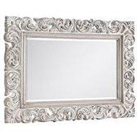 Julian Bowen Baroque Distressed Wall Mirror