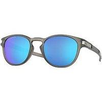 Oakley Latch Round Polarized Sunglasses - Grey