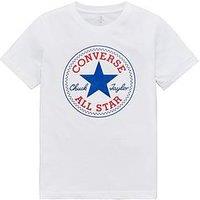 Converse Junior Boys Chuck Patch T-Shirt - White