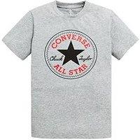 Converse Junior Boys Chuck Patch T-Shirt - Dark Grey