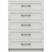 One Call Regal Ready Assembled 5 Drawer Chest