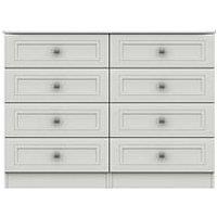 One Call Harris Ready Assembled 4 + 4 Drawer Chest