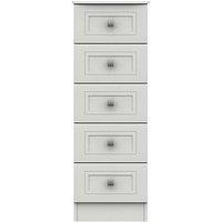 One Call Harris Ready Assembled 5 Drawer Tall Boy