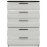 One Call Taylor Ready Assembled 5 Drawer Chest