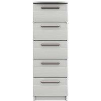 One Call Taylor Ready Assembled 5 Drawer Tall Boy