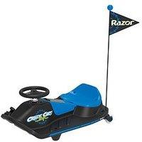 Razor Crazy Cart Shift - Electric Go Kart For Kids 6+ - Blue