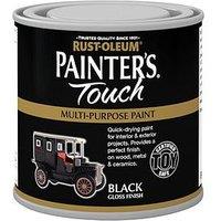Rust-Oleum Painter&Rsquo;S Touch Toy Safe Gloss Finish Multi-Purpose Paint - Black 250Ml