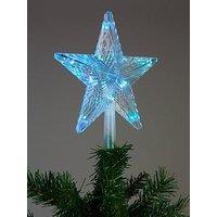 Very Home Colour Changing Christmas Tree Topper Star