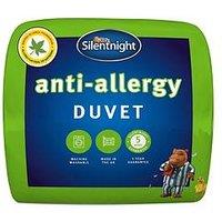 Silentnight Anti-Allergy Single Duvet 13.5 Tog - White