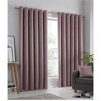 Fusion Strata Dim-Out Eyelet Curtains