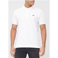 Lacoste L12.12 Classic Fit Piqu&Eacute; Polo Shirt - White