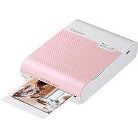 Canon Selphy Square Qx10 Instant Photo Printer - Pink - + 20 Film Pack