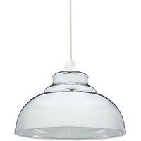 Everyday Dome Spun Metal Shade - Chrome