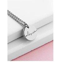 Treat Republic Personalised Disc Necklace