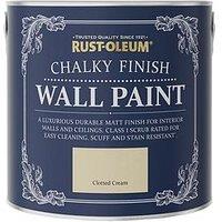 Rust-Oleum Chalky Finish 2.5-Litre Wall Paint - Clotted Cream