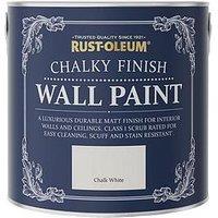 Rust-Oleum Chalky Finish 2.5-Litre Wall Paint - Chalk White