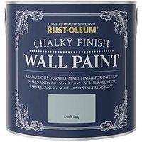 Rust-Oleum Chalky Finish 2.5-Litre Wall Paint - Duck Egg