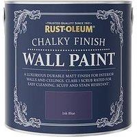 Rust-Oleum Chalky Finish 2.5-Litre Wall Paint - Ink Blue