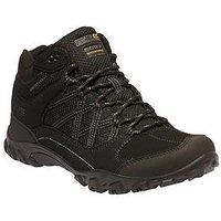Regatta Mens Edgepoint Mid Waterproof Walking Boot -Black