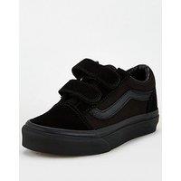 Vans Kids Unisex Old Skool Trainers - Black