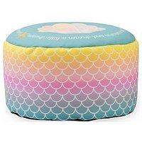 Rucomfy Mermaid Ombre Kids Footstool