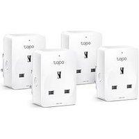 Tp Link Tapo P100 (Pack Of 4) Smart Plugs, Remote Control, Schedule & Timer, Away Mode, Alexa & Google
