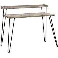 Dorel Home Haven Retro Desk - Grey Oak