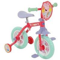 Peppa Pig My First 2-In-1 10 Inch Training Bike