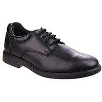 Hush Puppies Tim Lace Back To & School Shoe - Black
