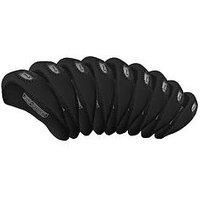 Eze Golf Iron Covers 10Pcs - 4-Sw + Gw - Black
