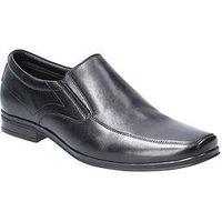 Hush Puppies Billy Slip On Leather Shoes - Black