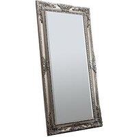Gallery Direct Hampshire Silver Leaner Full Length Mirror