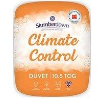Slumberdown Climate Control 10.5 Tog Duvet- White