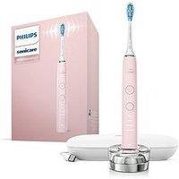 Philips Sonicare Diamondclean 9000 Electric Toothbrush, Pink, Charging Travel Case & App - Hx9911/53