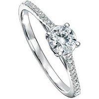 Created Brilliance Margot Created Brilliance 9Ct White Gold 0.50Ct Lab Grown Diamond Engagement Ring