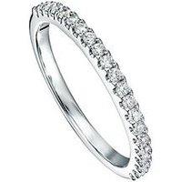 Created Brilliance Odette Created Brilliance 9Ct White Gold 0.25Ct Lab Grown Diamond Full Eternity Ring