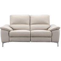 Very Home Pavilion 2 Seater Leather/Faux Leather Power Recliner Sofa